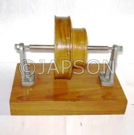 Wheel And Axle, On Stand Wheel And Axle, On Stand